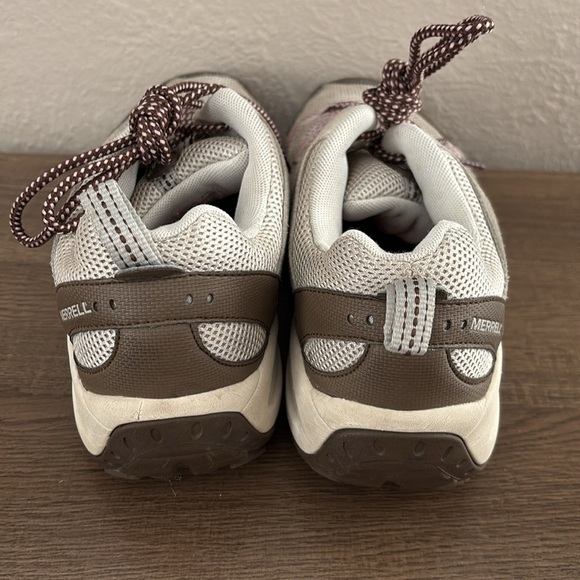 Merrell Womens Payette Gray Purple Ankle Hiking Trail Shoes, Size 10.5 - Picture 7 of 10